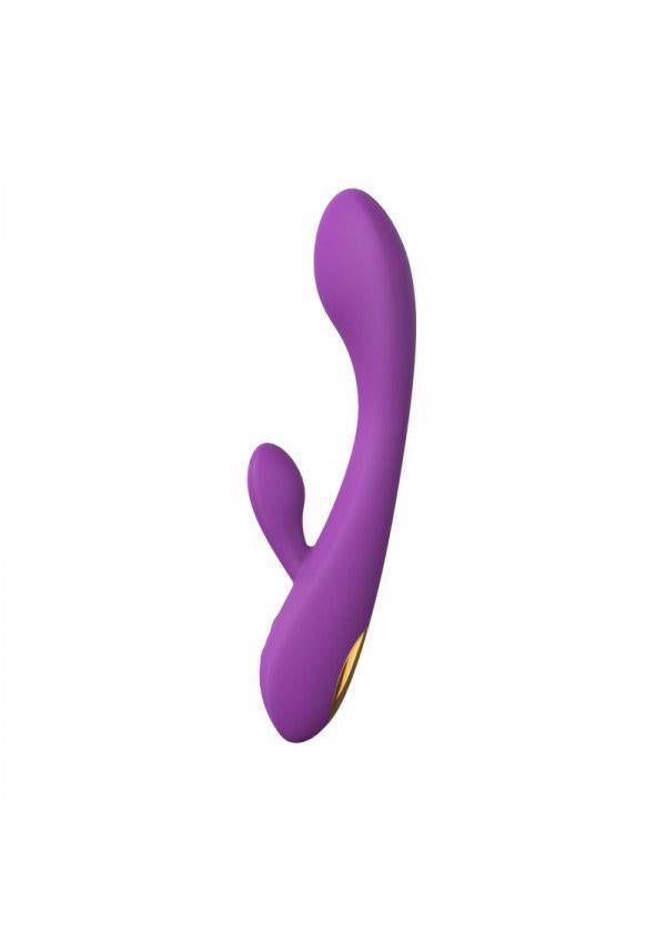 Vibrateur-VIBRATEUR LAPIN ELYS - CONVEX LAPIN VIOLET
