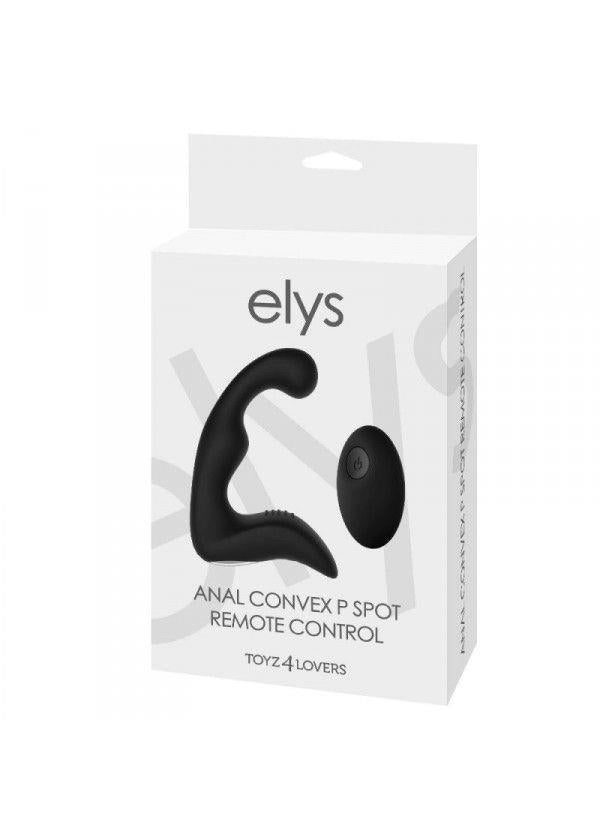 VIBREUR ANAL ELYS - ANAL CONVEX TÉLÉCOMMANDE POINT P