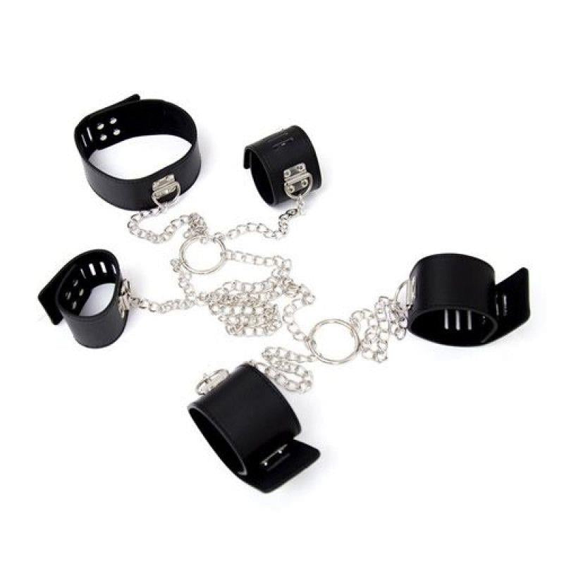 BDSM accessory Costrittivo Chain Hogtie – black