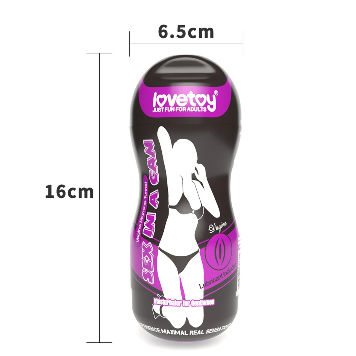 Masturbatore Can Stamina Tunnel 16 cm – vibrante, in cyberskin, nude 10-3600507-01 | Lovetoy