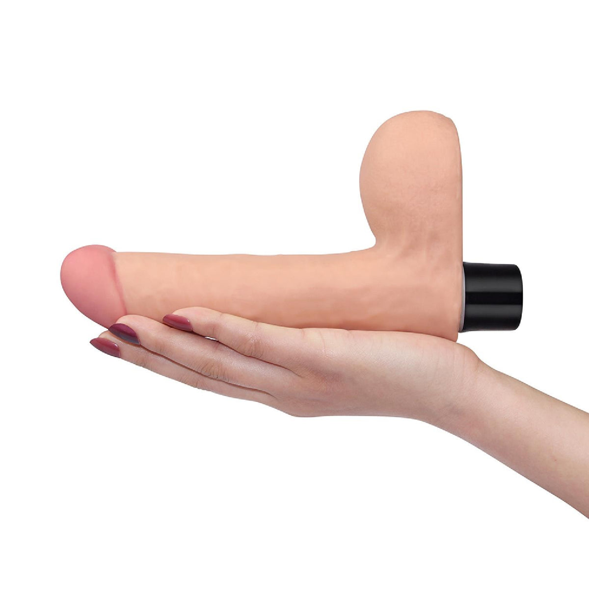 Gode 8″ Softee 10 vitesses – vibrant, nude 17 cm | Lovetoy