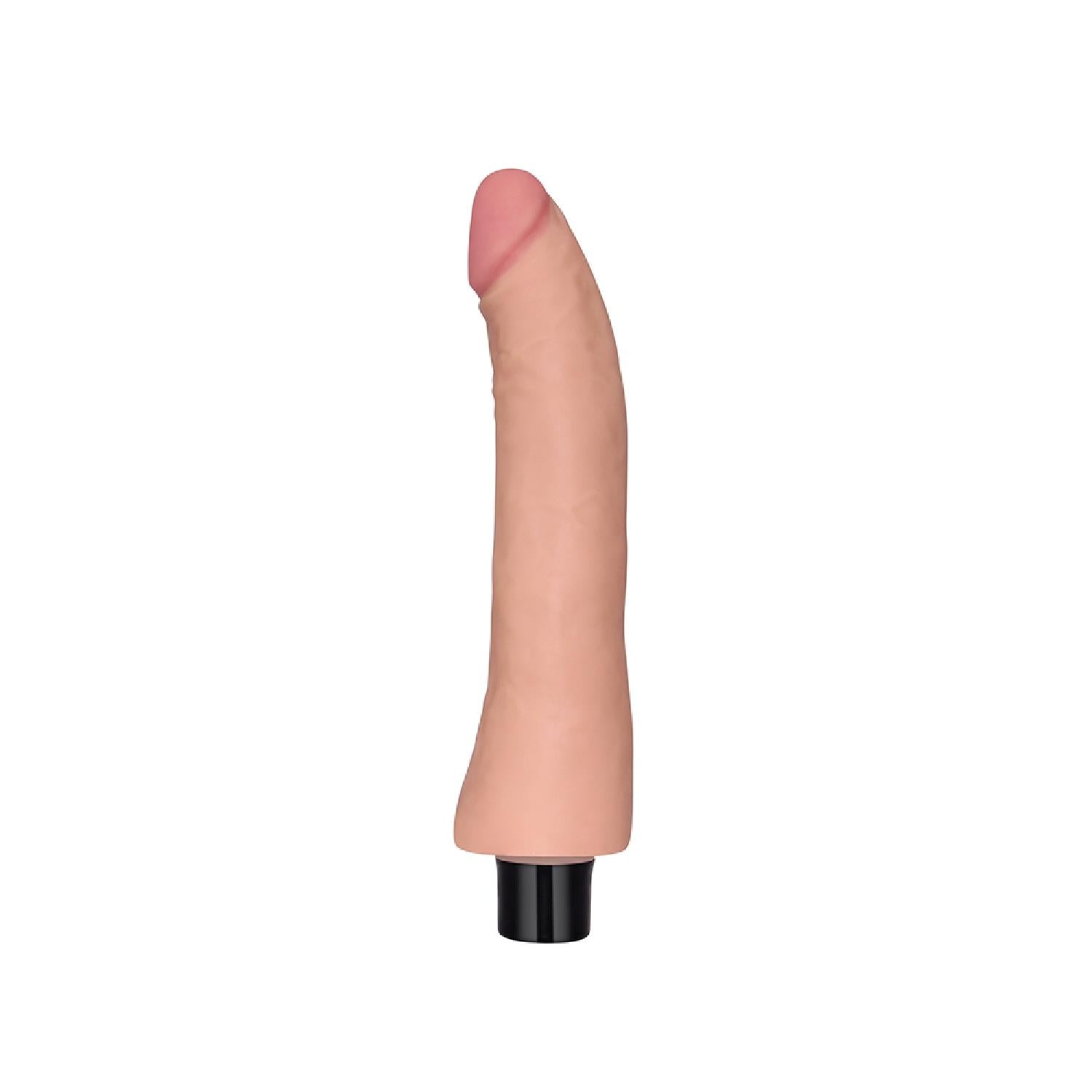 9″ REAL SOFTEE Vibrating Dildo