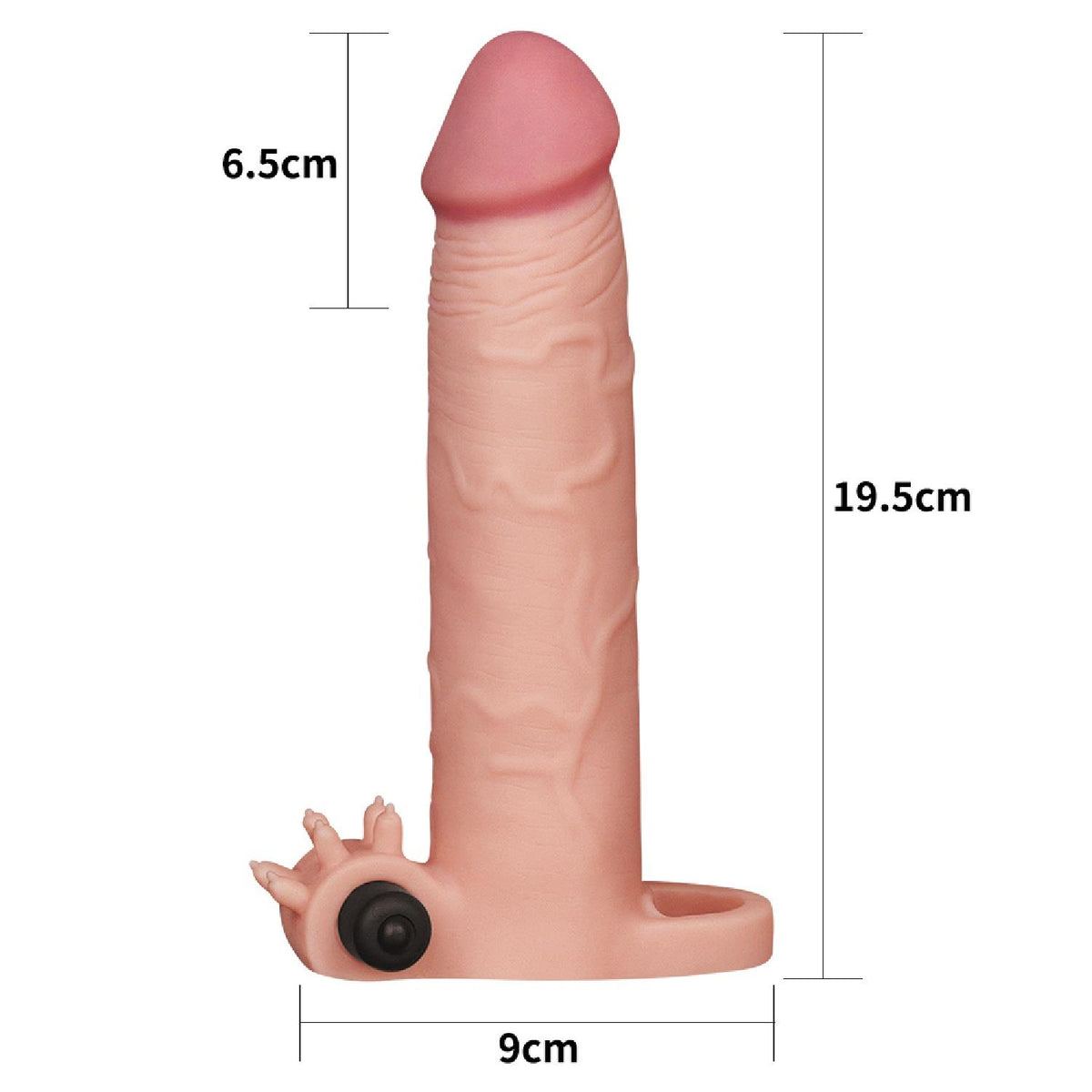Funda para el pene Add 3″ Tender – nude 10-LV1065 | Lovetoy