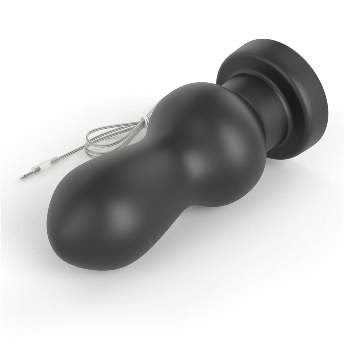 Butt plug 7″ King Sized Rammer 3 speeds – vibrating, remote control, black | Lovetoy