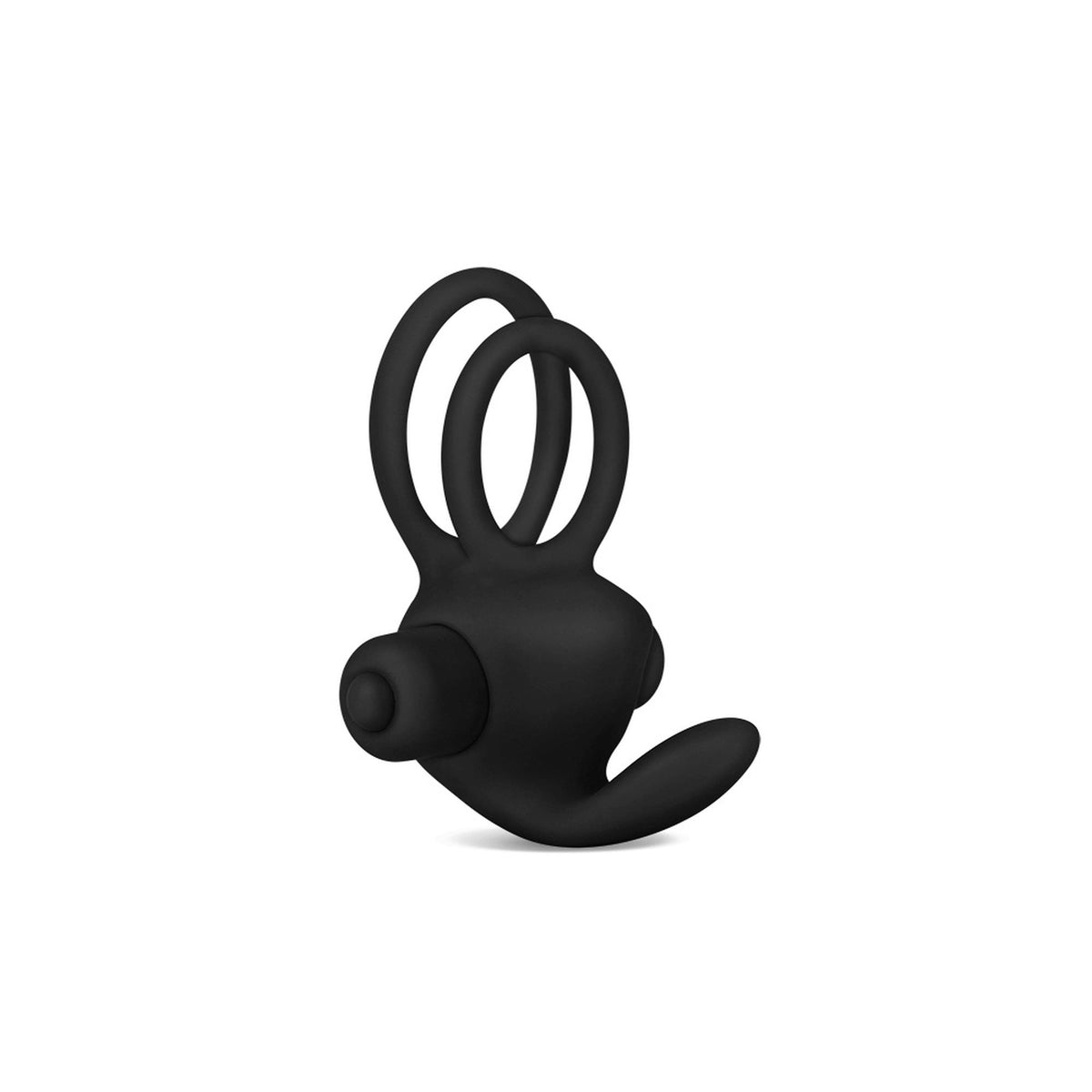 Penisring Duo – vibrierend, schwarz | Lovetoy