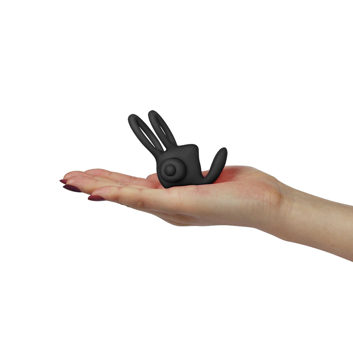 Anillo para el pene Duo – vibrador, negro | Lovetoy