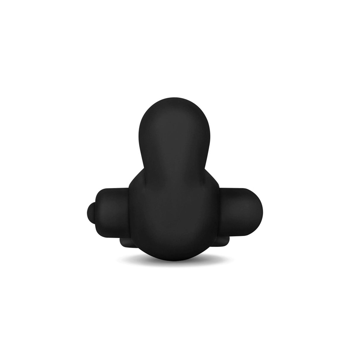 Anillo para el pene Duo – vibrador, negro | Lovetoy