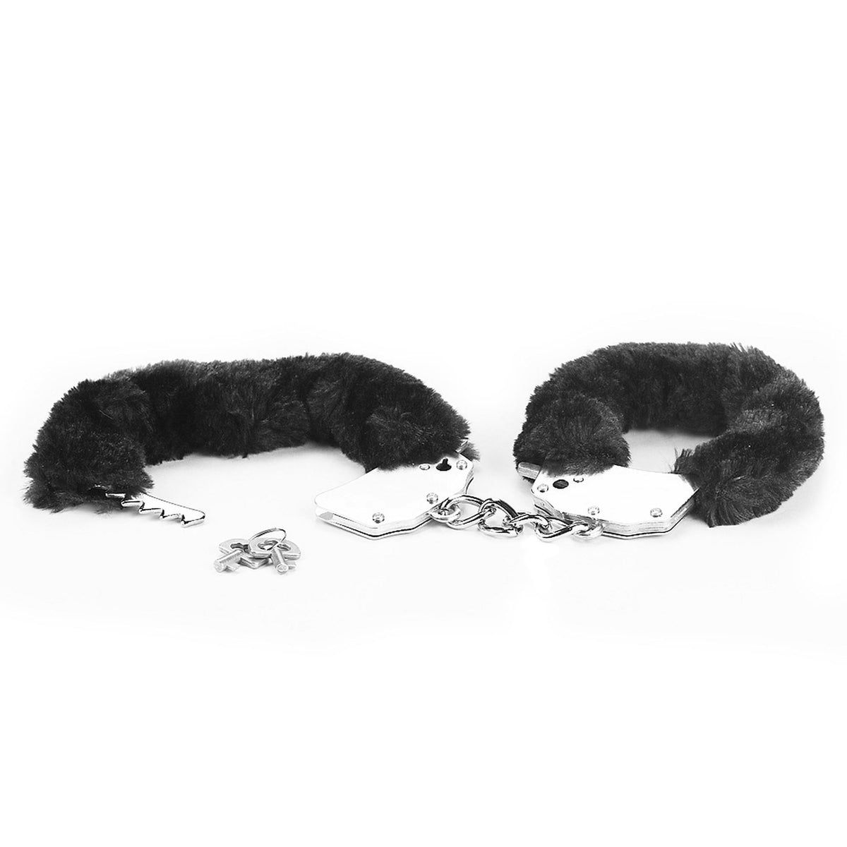 Esposas Fluffy – negra | Lovetoy