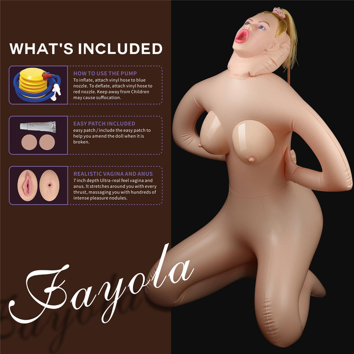 Poupée Cowgirl – vibrante 10-LV153013 | Lovetoy
