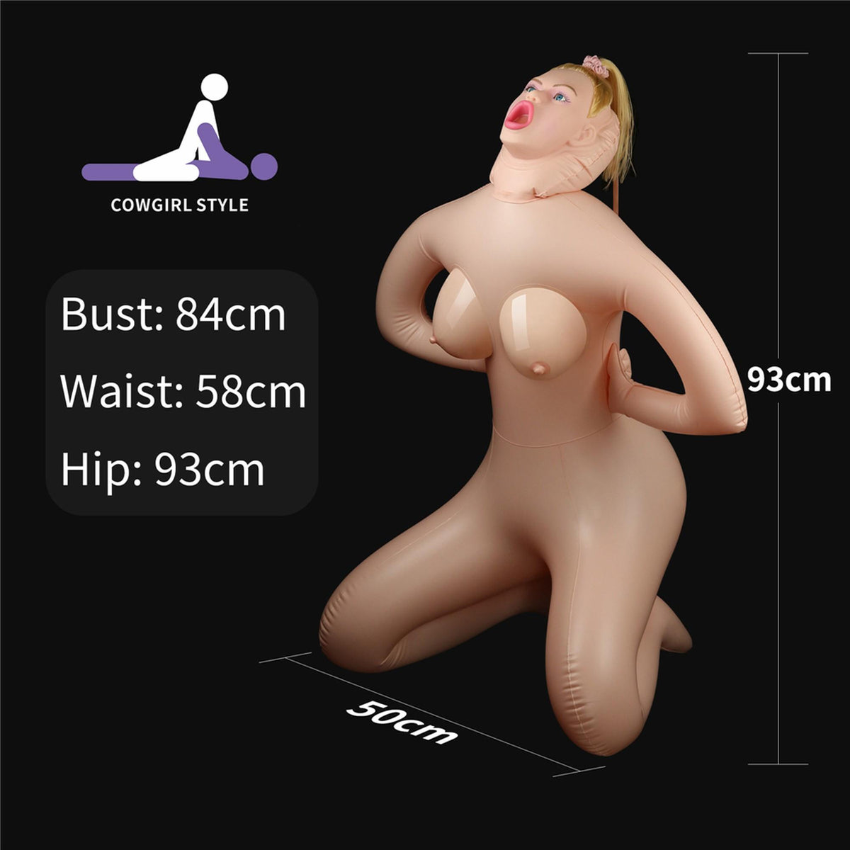 Poupée Cowgirl – vibrante 10-LV153013 | Lovetoy