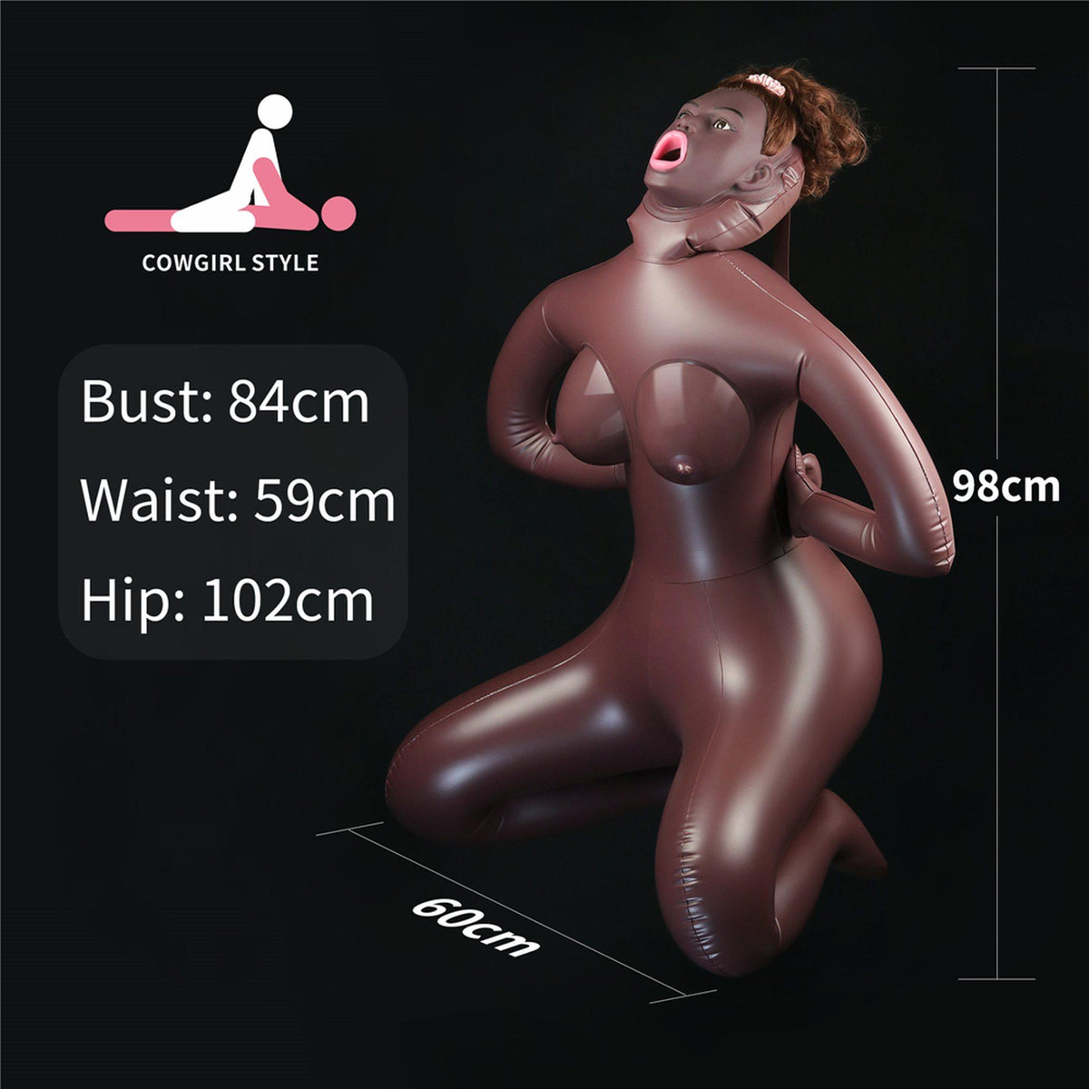 Bambola Cowgirl – vibrante 10-LV153014 | Lovetoy
