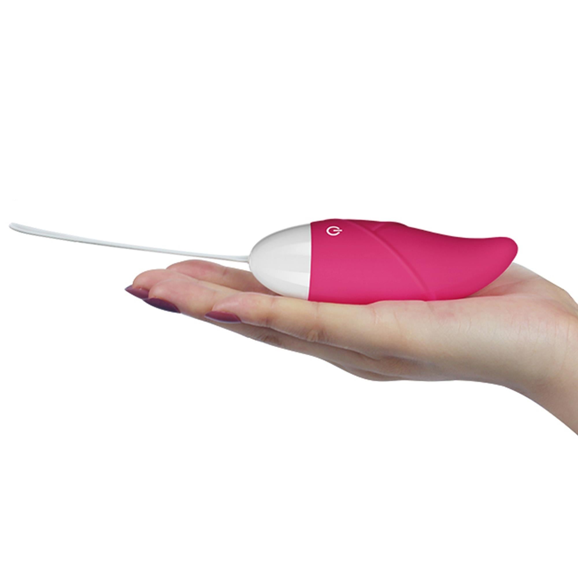IJOY Télécommande sans fil rechargeable en forme d'œuf rose