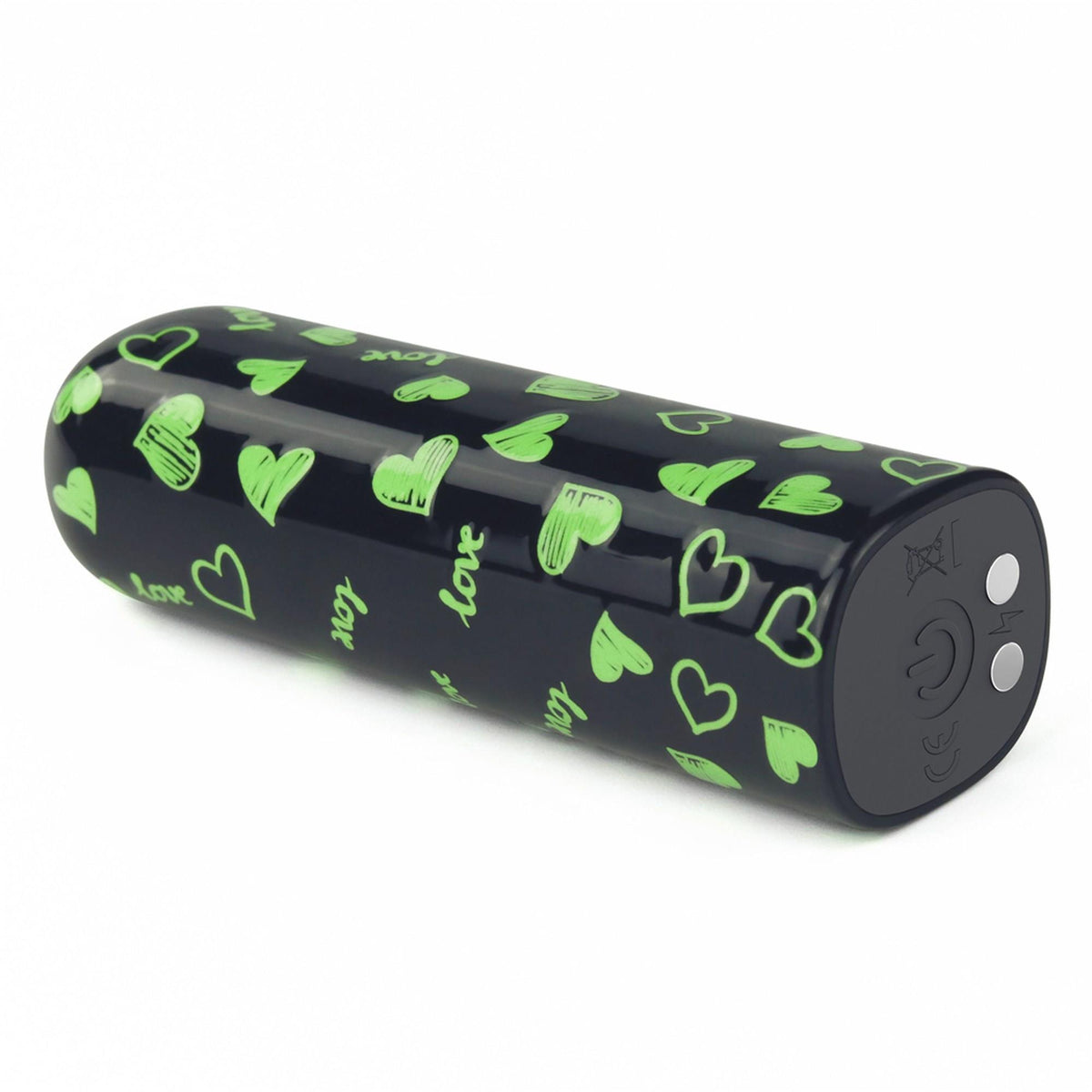 Mini vibromasseur Heart 8.5 cm – rechargeable, phosphorescent | Lovetoy