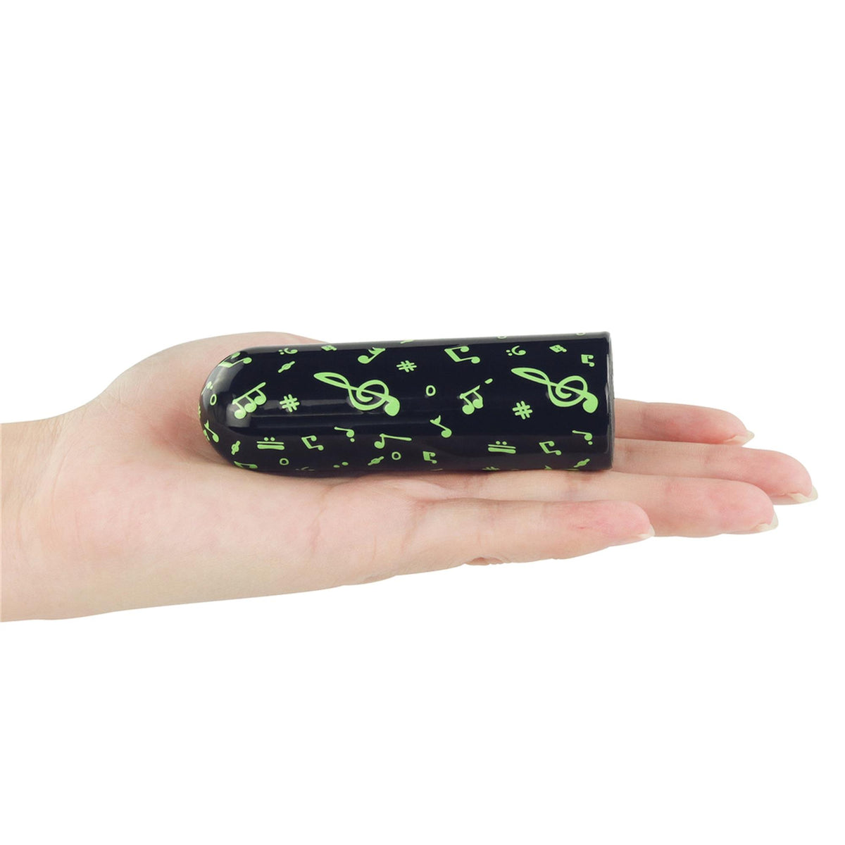 Mini vibrador Music 8.5 cm – recargable, fosforescente | Lovetoy