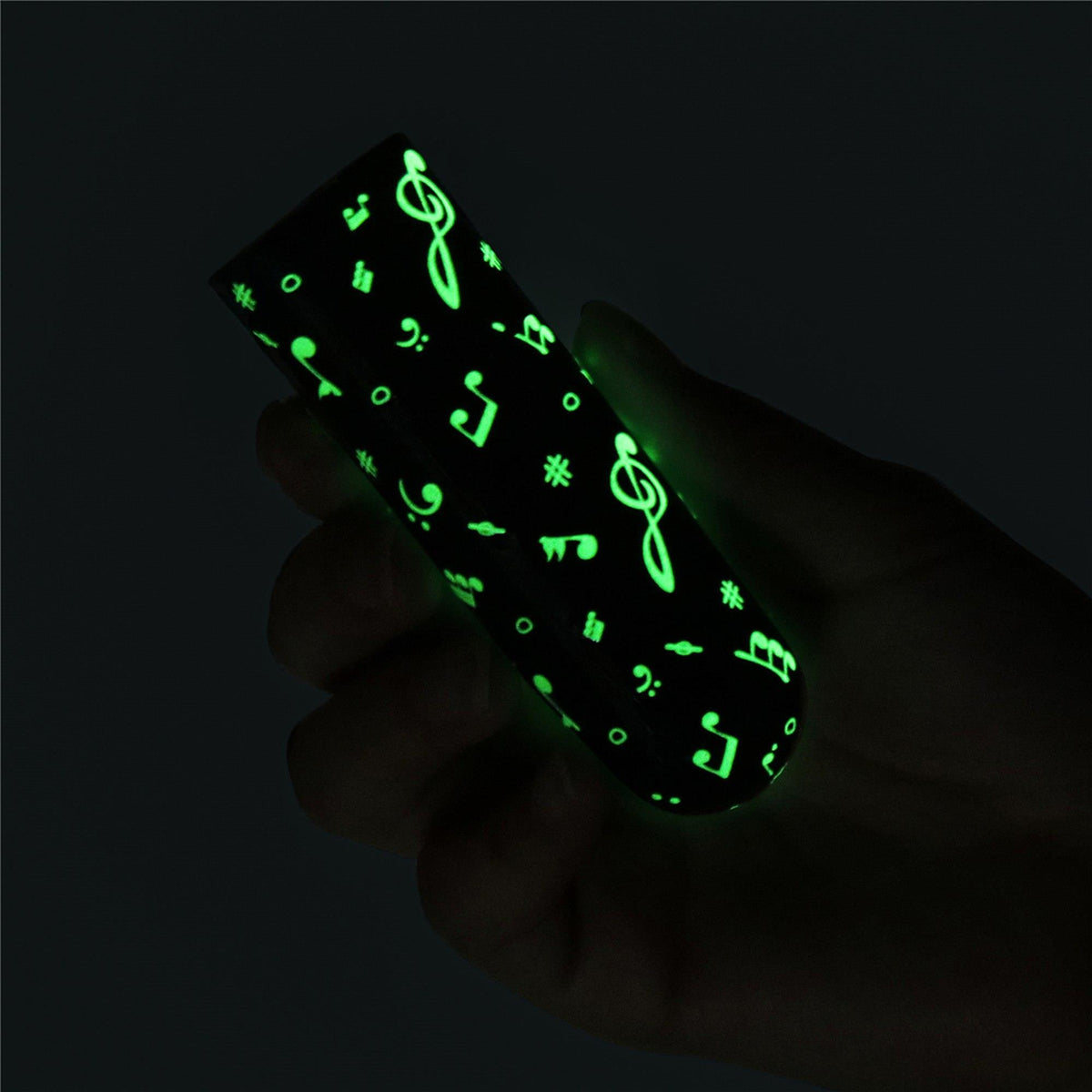 Mini vibrador Music 8.5 cm – recargable, fosforescente | Lovetoy