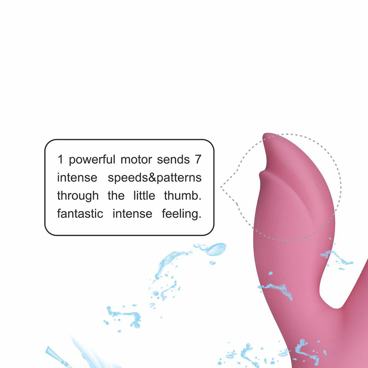 Vibratore punto G Dreamer II – ricaricabile, rosa | Lovetoy