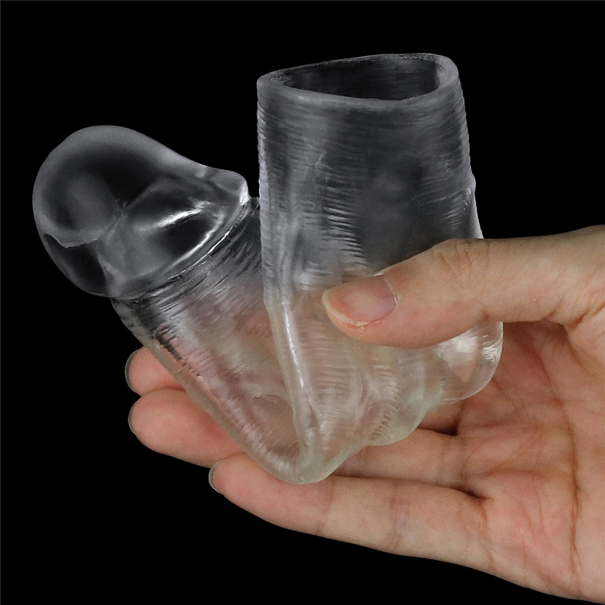 Penis sleeve Flawless Add 1 15.5 cm – vibrating | Lovetoy