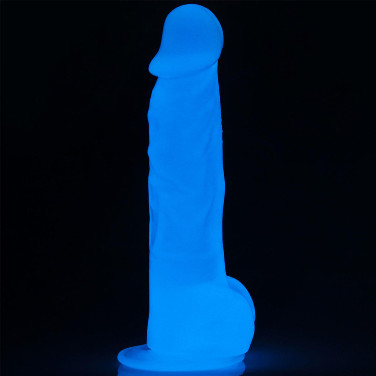 Dildo Lumino Play 21.5 cm – con ventosa, vibrante, trasparente | Lovetoy