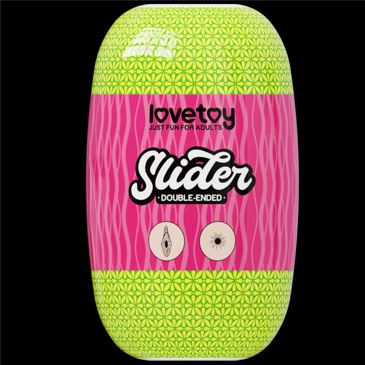 Masturbator Slider Ended 10.3 cm – vibrating, double, nude 10-LV350012 | Lovetoy