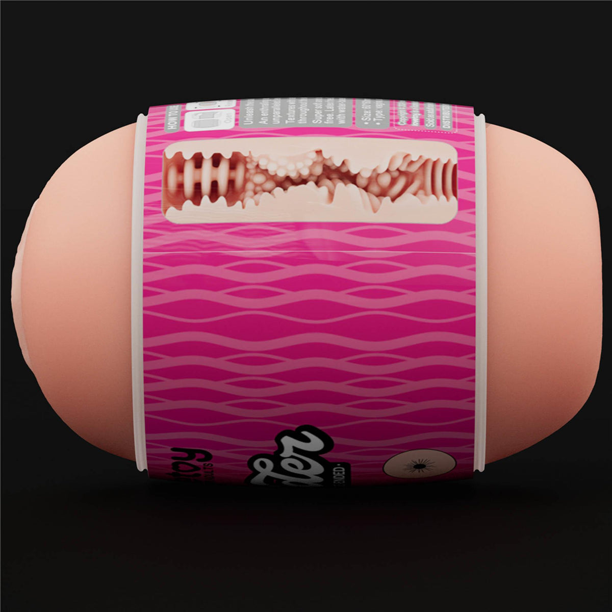 Masturbator Slider Ended 10.3 cm – vibrating, double, nude 10-LV350012 | Lovetoy