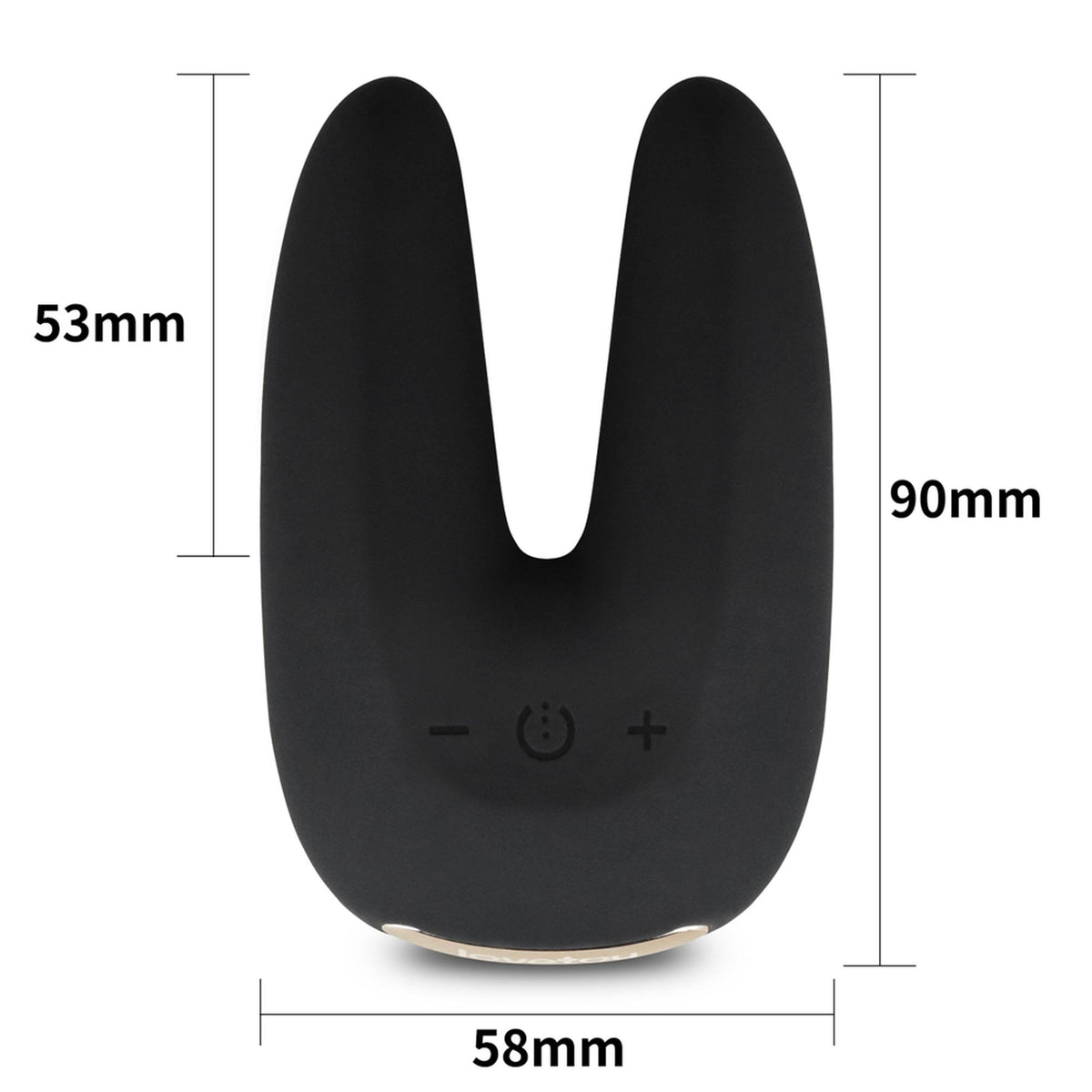 Stimolatore clitorideo Sensual Rapture 14 funzioni – ricaricabile, doppio, nero | Lovetoy
