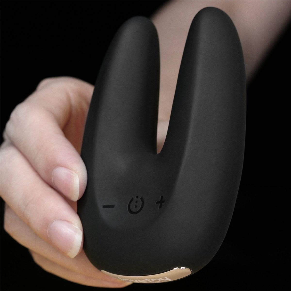 Stimolatore clitorideo Sensual Rapture 14 funzioni – ricaricabile, doppio, nero | Lovetoy