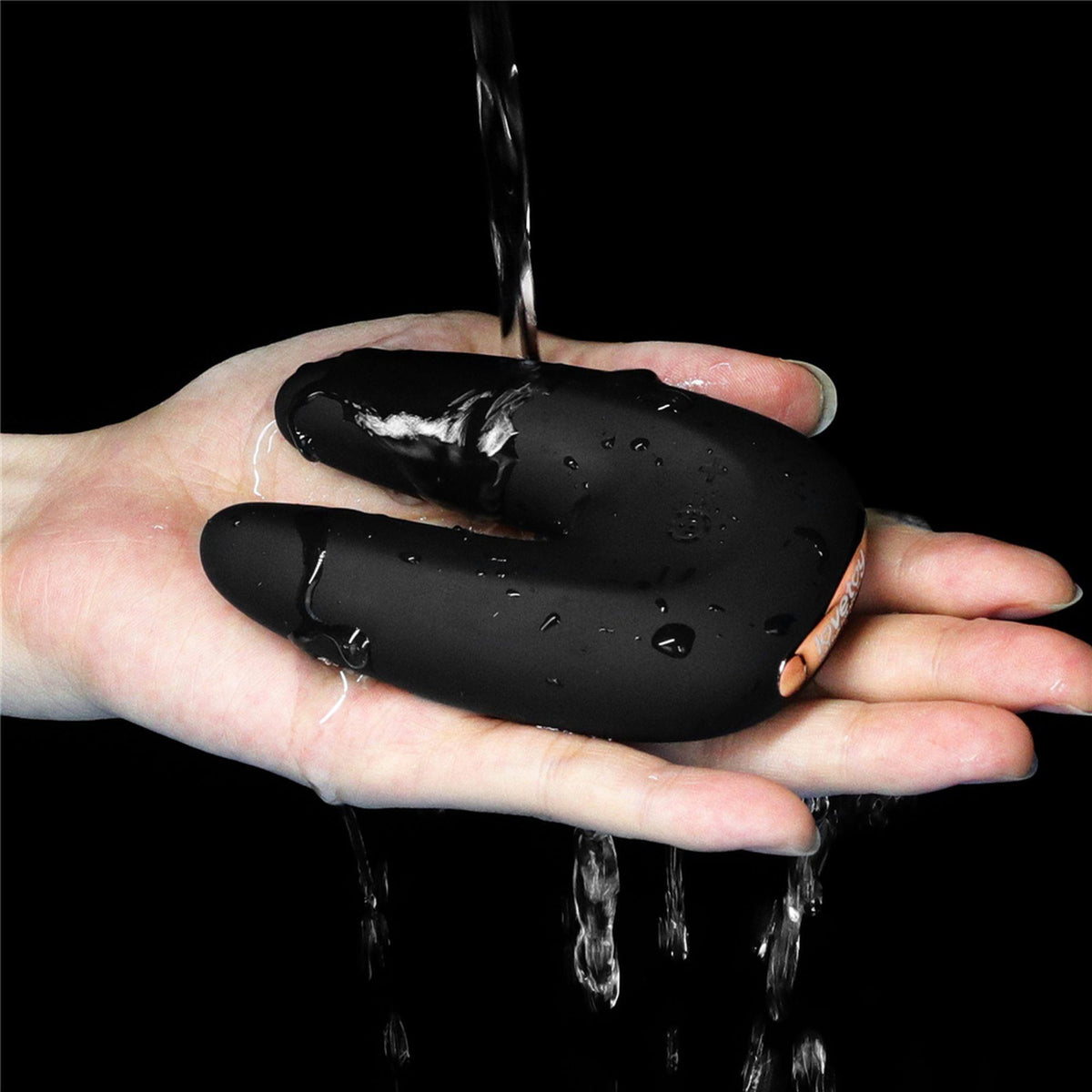 Stimolatore clitorideo Sensual Rapture 14 funzioni – ricaricabile, doppio, nero | Lovetoy