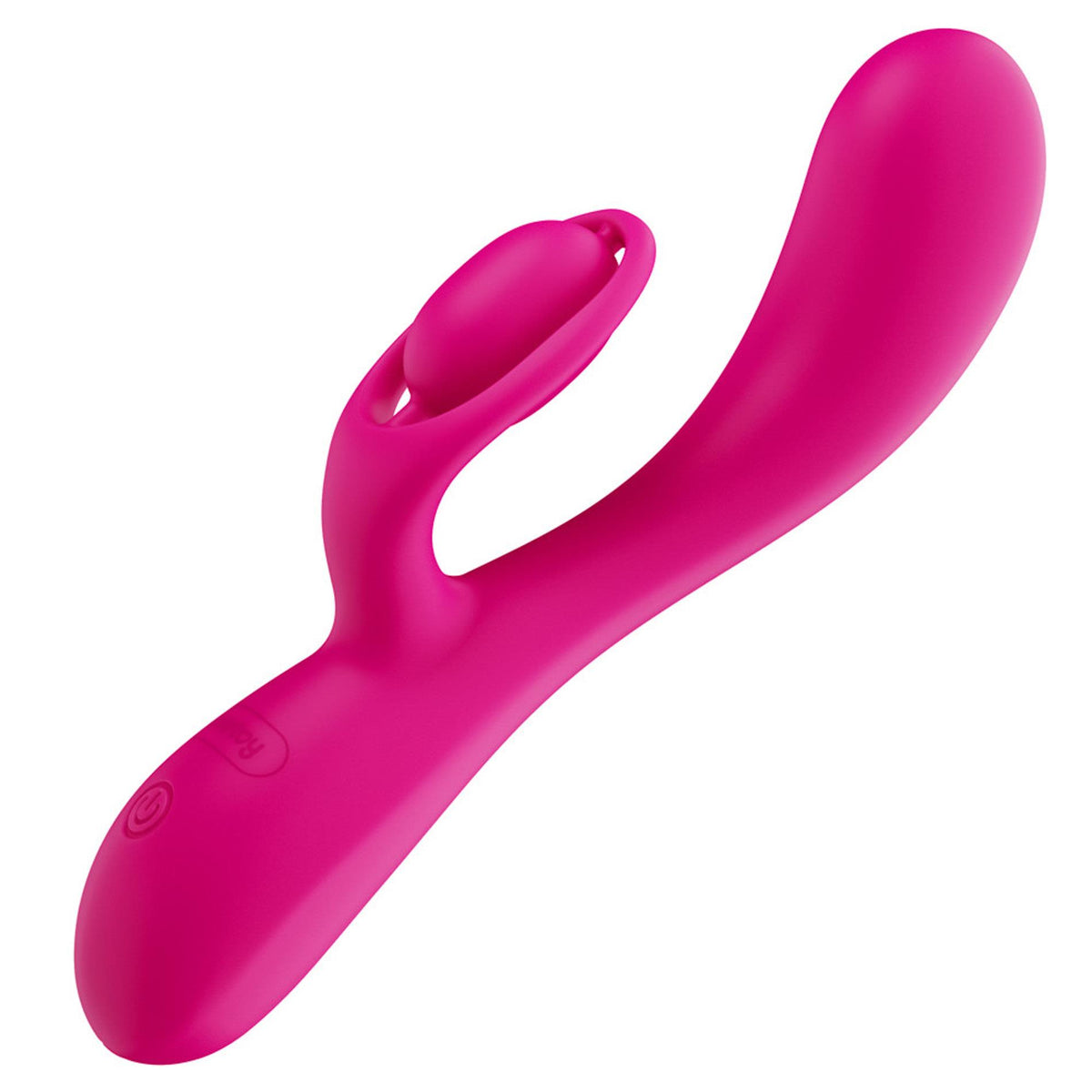 Rabbit vibrátor L'Allure Swirl 3 sebesség – újratölthető, piros | Lovetoy