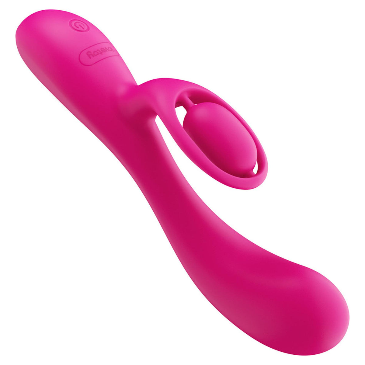 Rabbit vibrátor L'Allure Swirl 3 sebesség – újratölthető, piros | Lovetoy