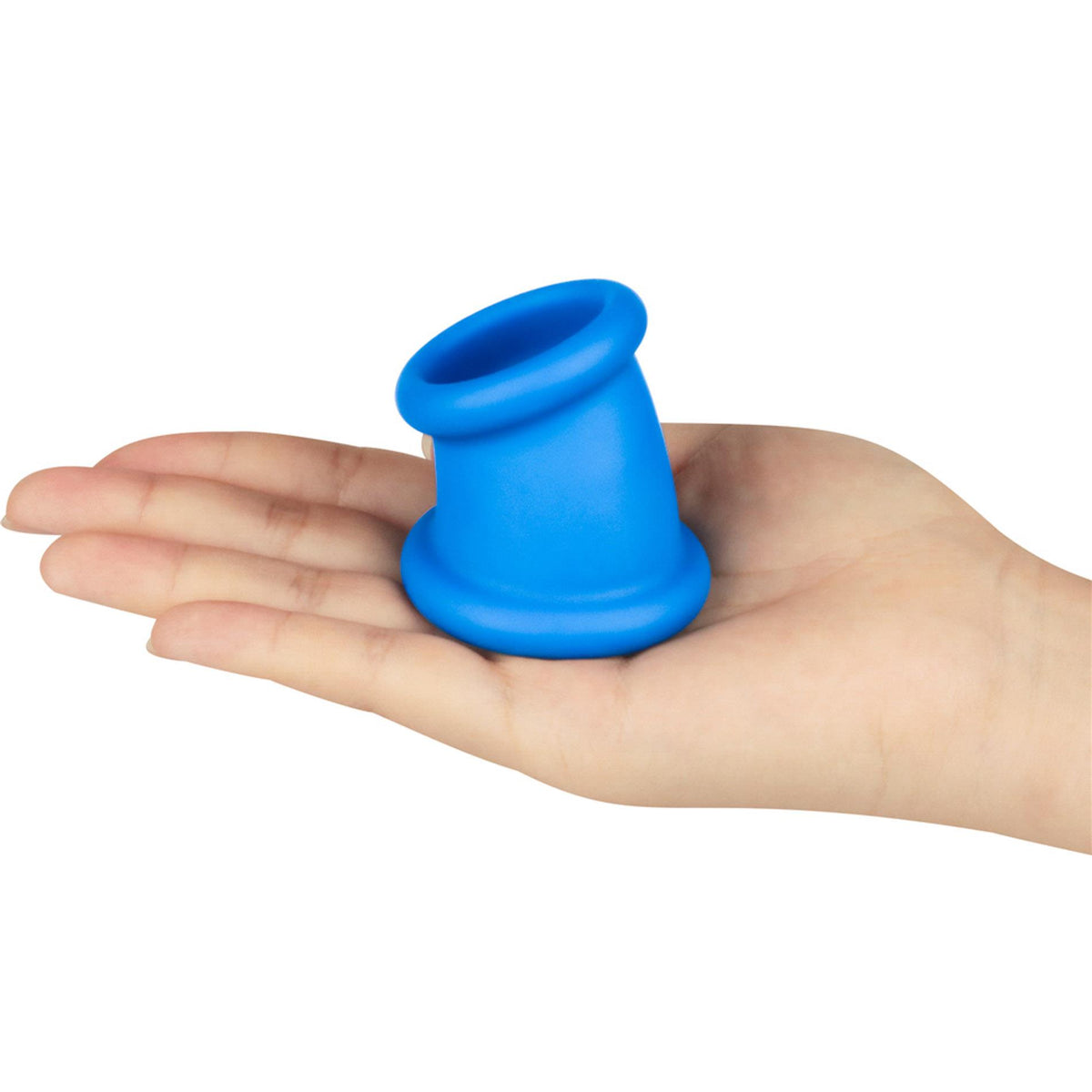 Anneau pénien Pinnacle Pro Tapered Squeeze – vibrant, bleu | Lovetoy