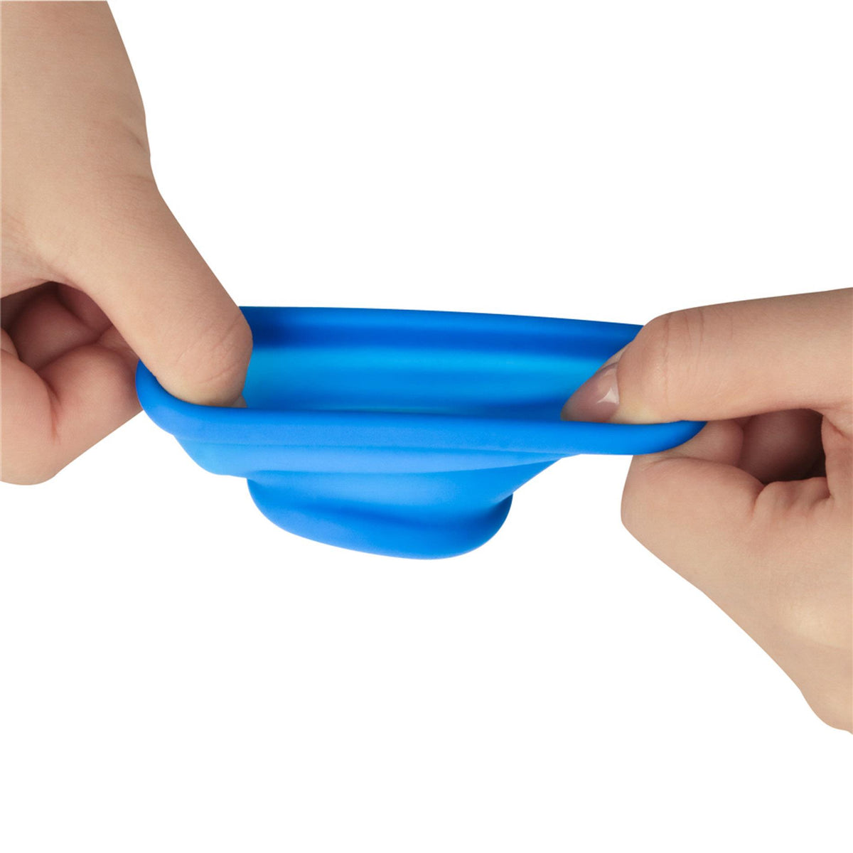 Anneau pénien Pinnacle Pro Tapered Squeeze – vibrant, bleu | Lovetoy