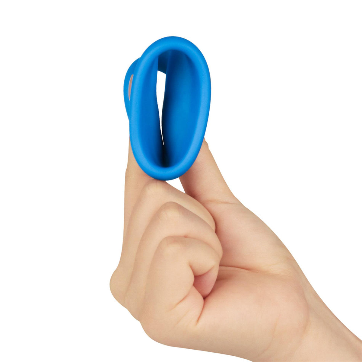 Anneau pénien Pinnacle Pro Tapered Squeeze – vibrant, bleu | Lovetoy