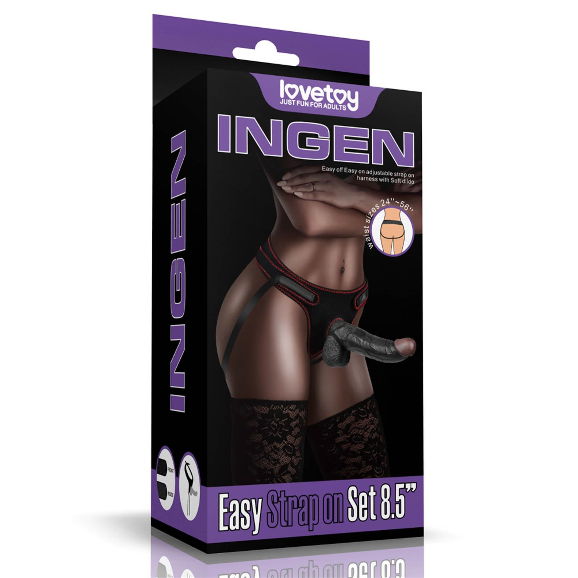 Easy Strapon Set Noir