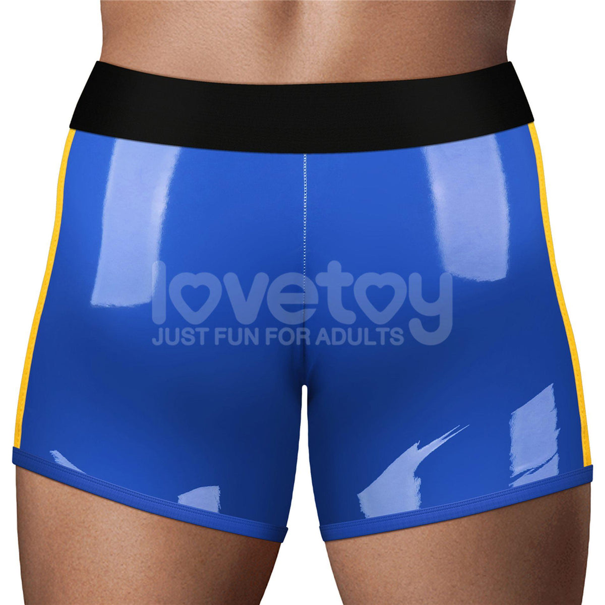 Arnês strap-on Chic waist – vibratório, azul 10-LV715301C | Lovetoy