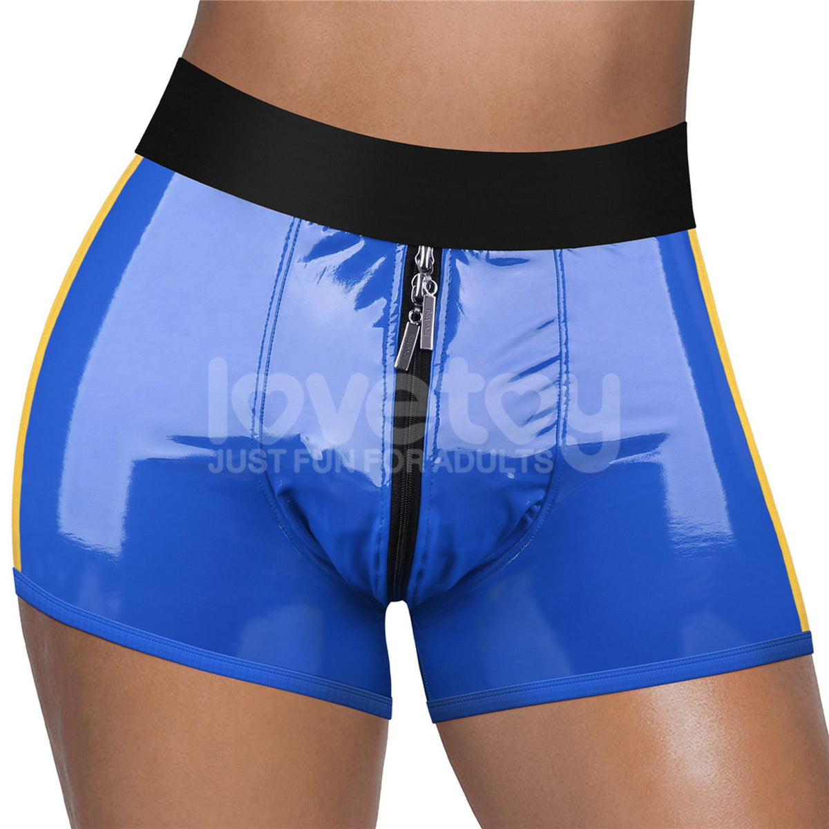 Arnês strap-on Chic waist – vibratório, azul 10-LV715301C | Lovetoy
