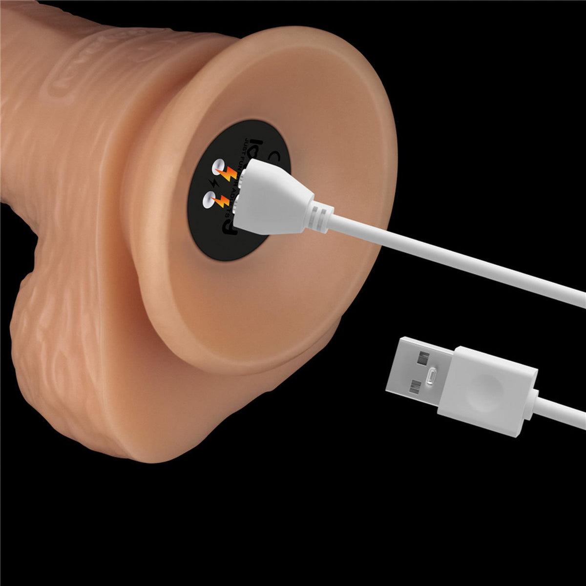 Strap-on Enhanced – vibrating, nude 10-LV715402A | Lovetoy