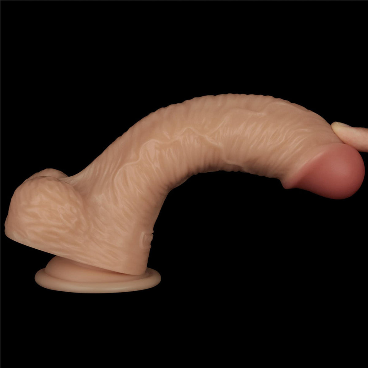 Strap-on Enhanced – vibrating, nude 10-LV715402A | Lovetoy