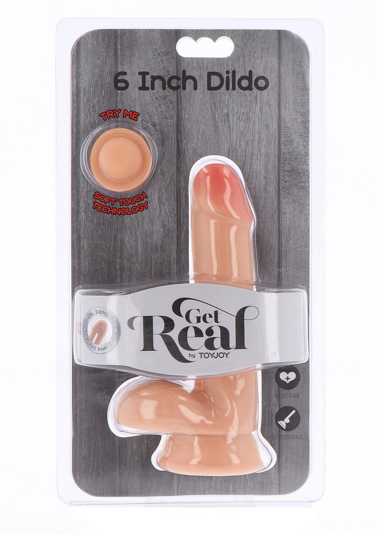 Dildo realistico Density tone – con ventosa, in cyberskin, nude 30-10182-X-SKIN | ToyJoy