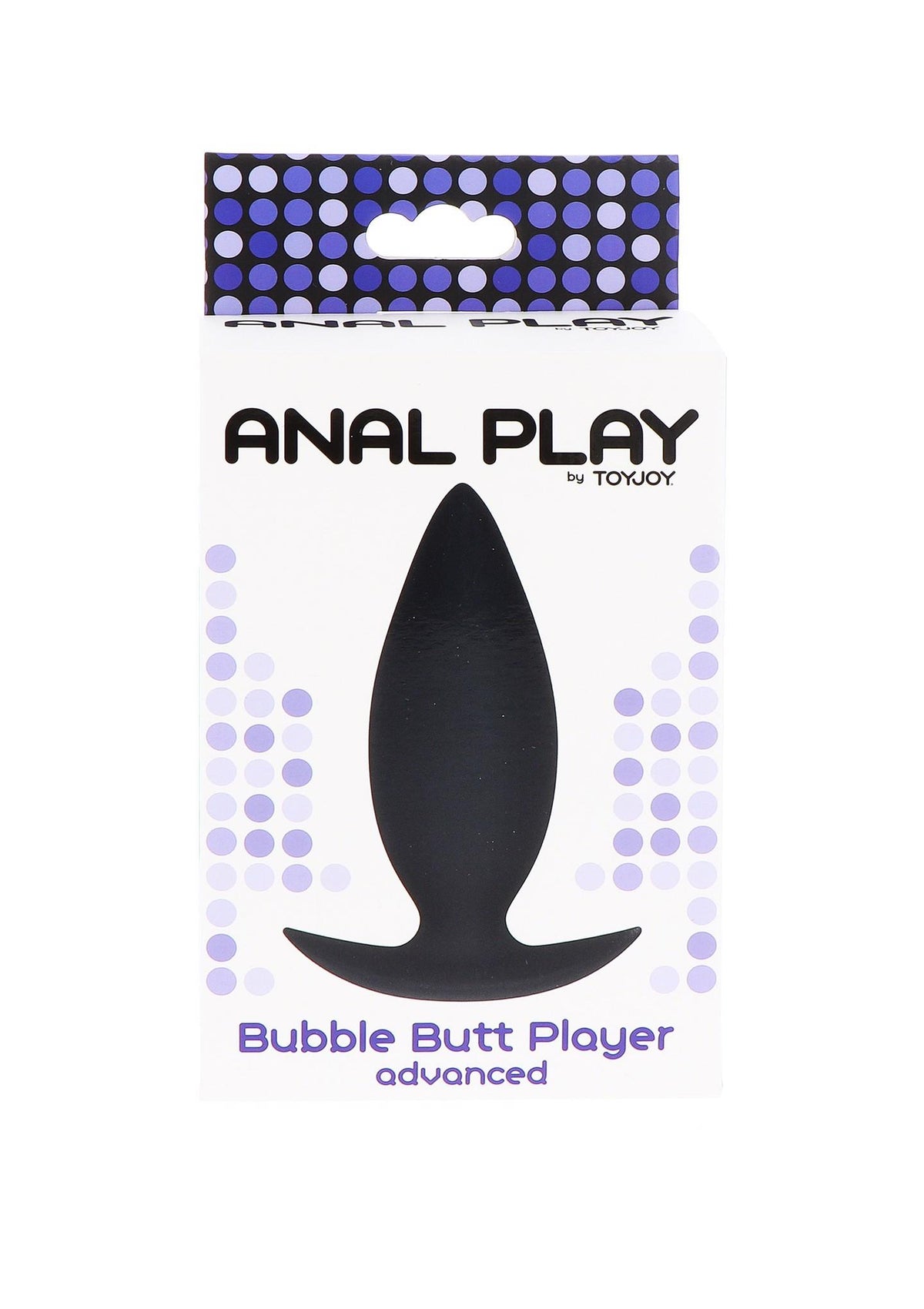 Plug anal Bubble Player Advanced – noir | ToyJoy