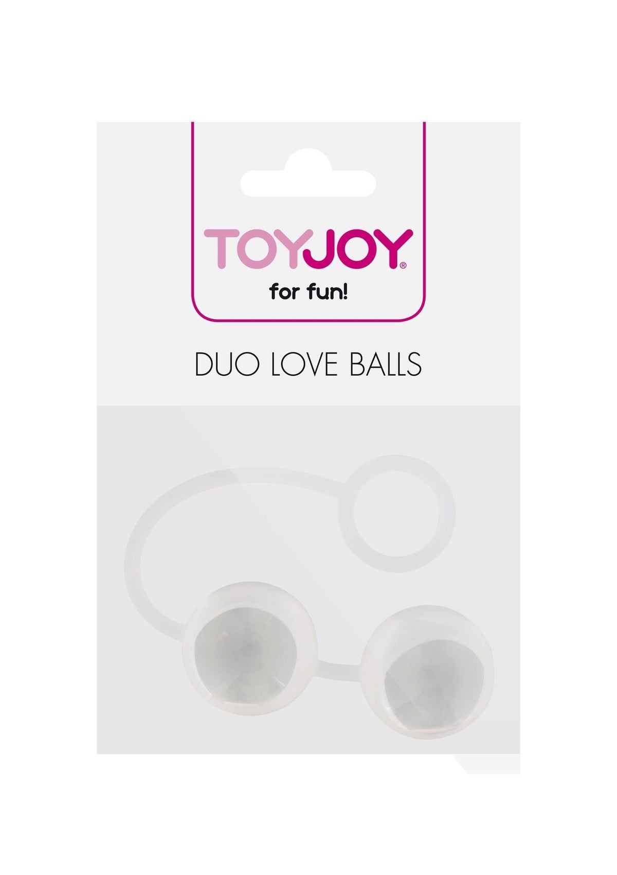 Palline vaginali Duo – trasparente | ToyJoy