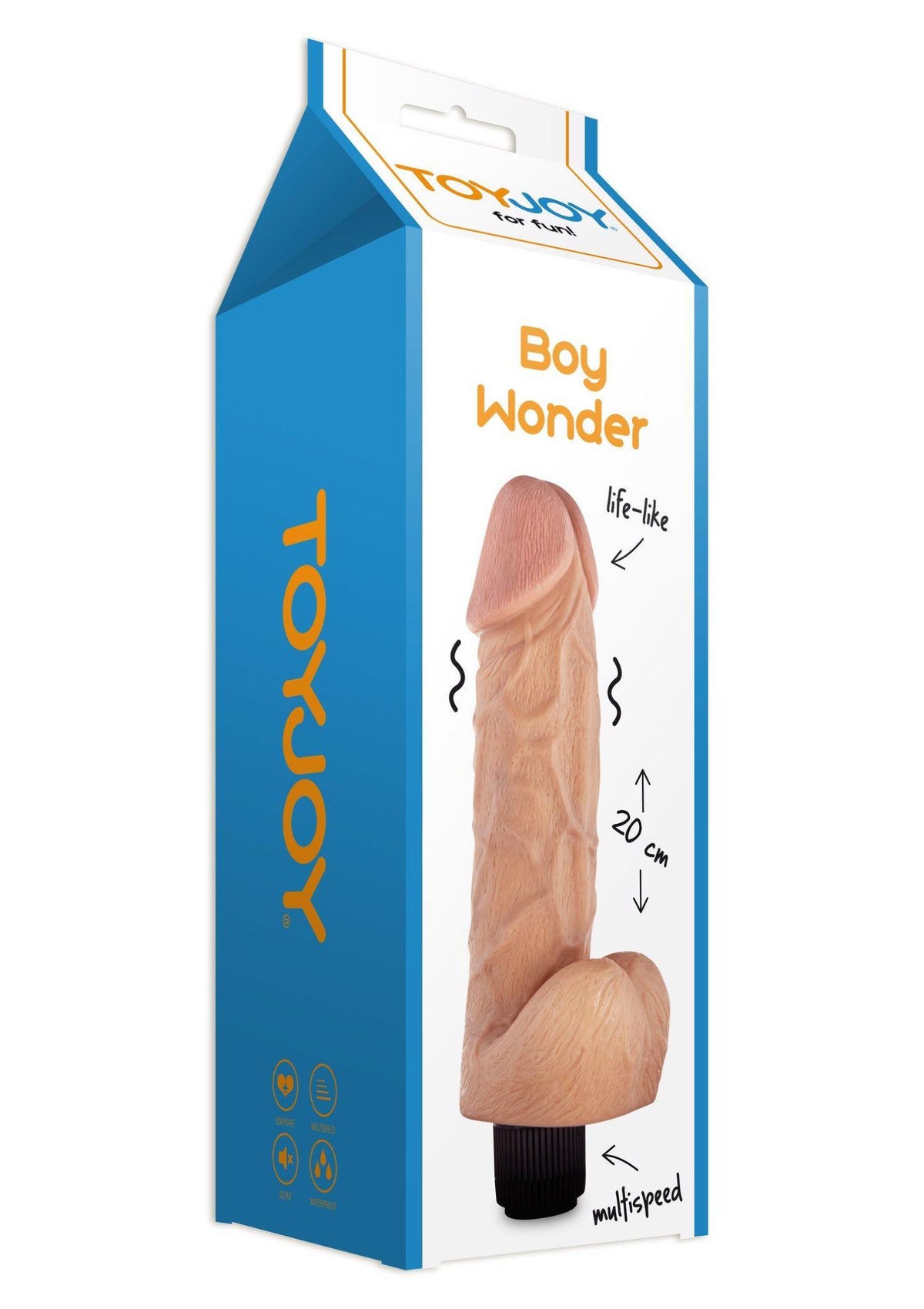 Vibratore realistico Boy Wonder tone – nude | ToyJoy