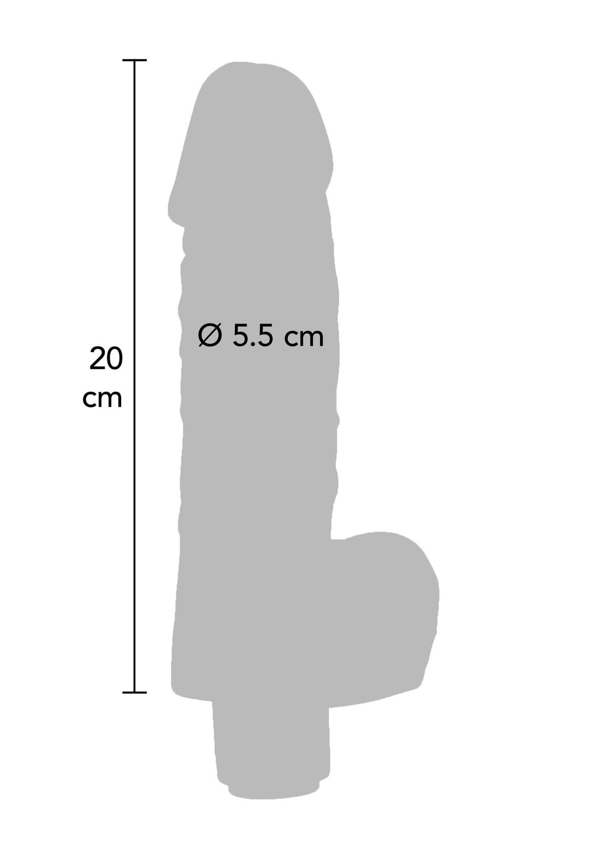 Vibratore realistico Boy Wonder tone – nude | ToyJoy