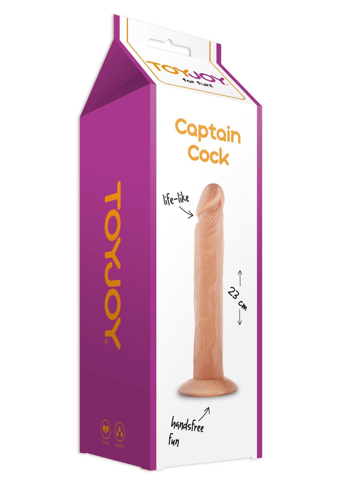 Realistischer Dildo Captain tone – hautfarben | ToyJoy