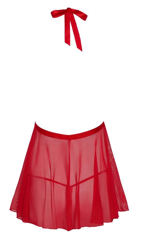 Babydoll – de encaje, rojo | kissable