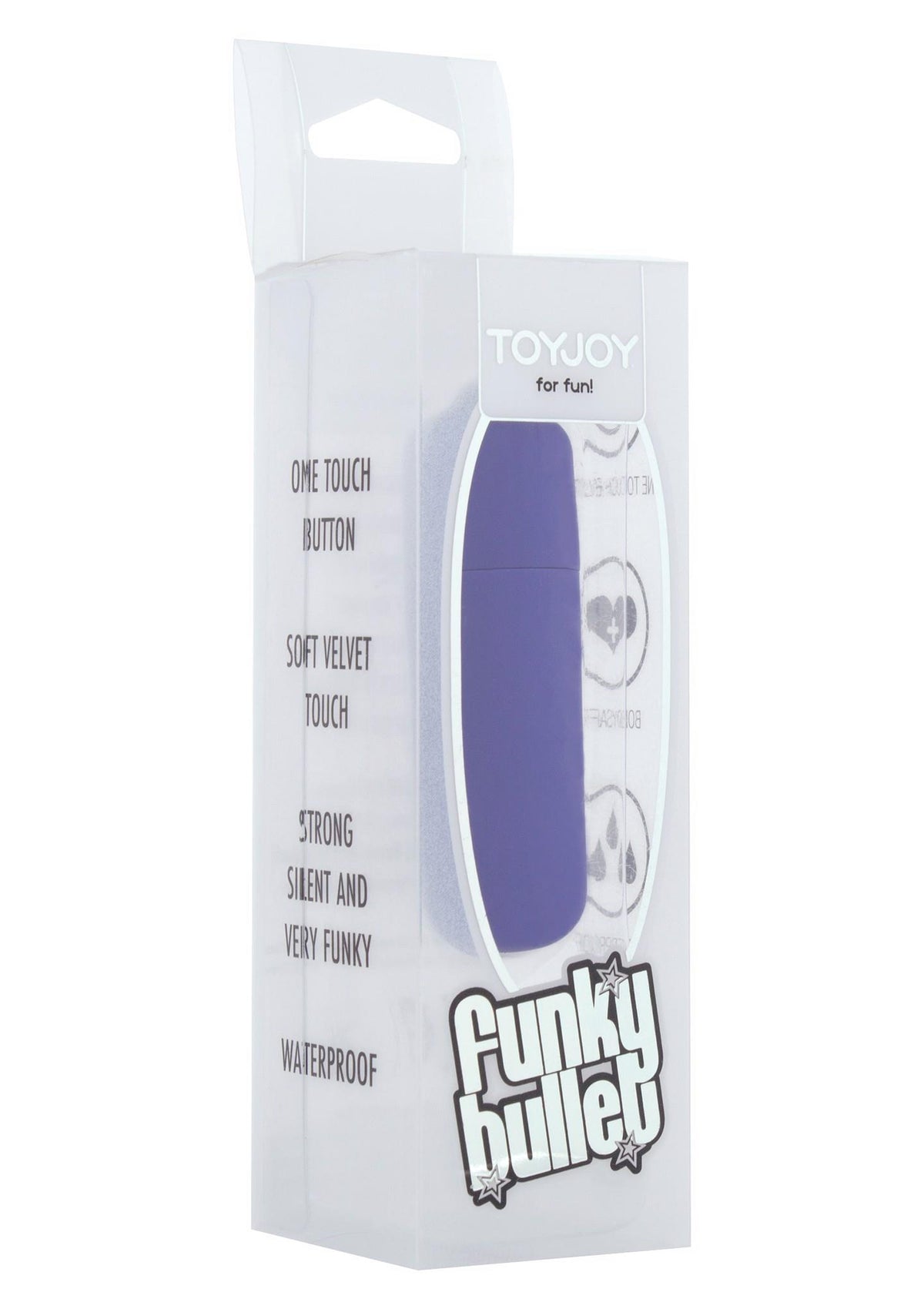 Vibratore bullet Funky – viola 30-10403-X-PURPLE | ToyJoy