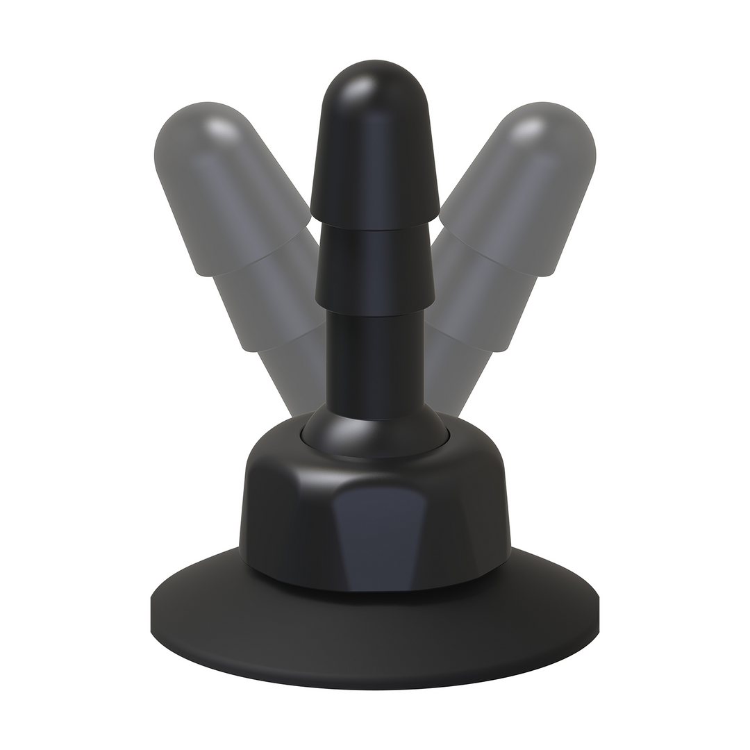 Vibromasseur classique Density Ultraskyn 7 fonctions – avec télécommande, double, marron | Doc Johnson