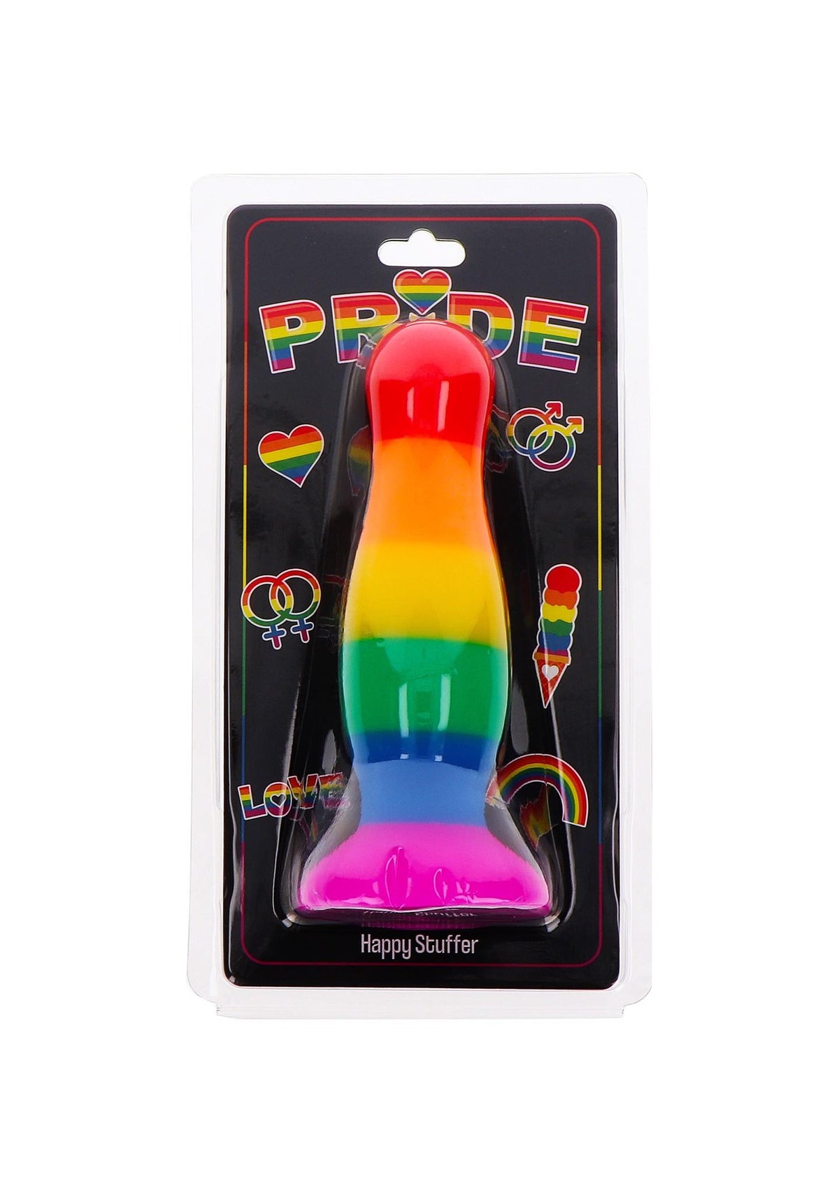 Plug anal Happy Stuffer – multicolore | ToyJoy