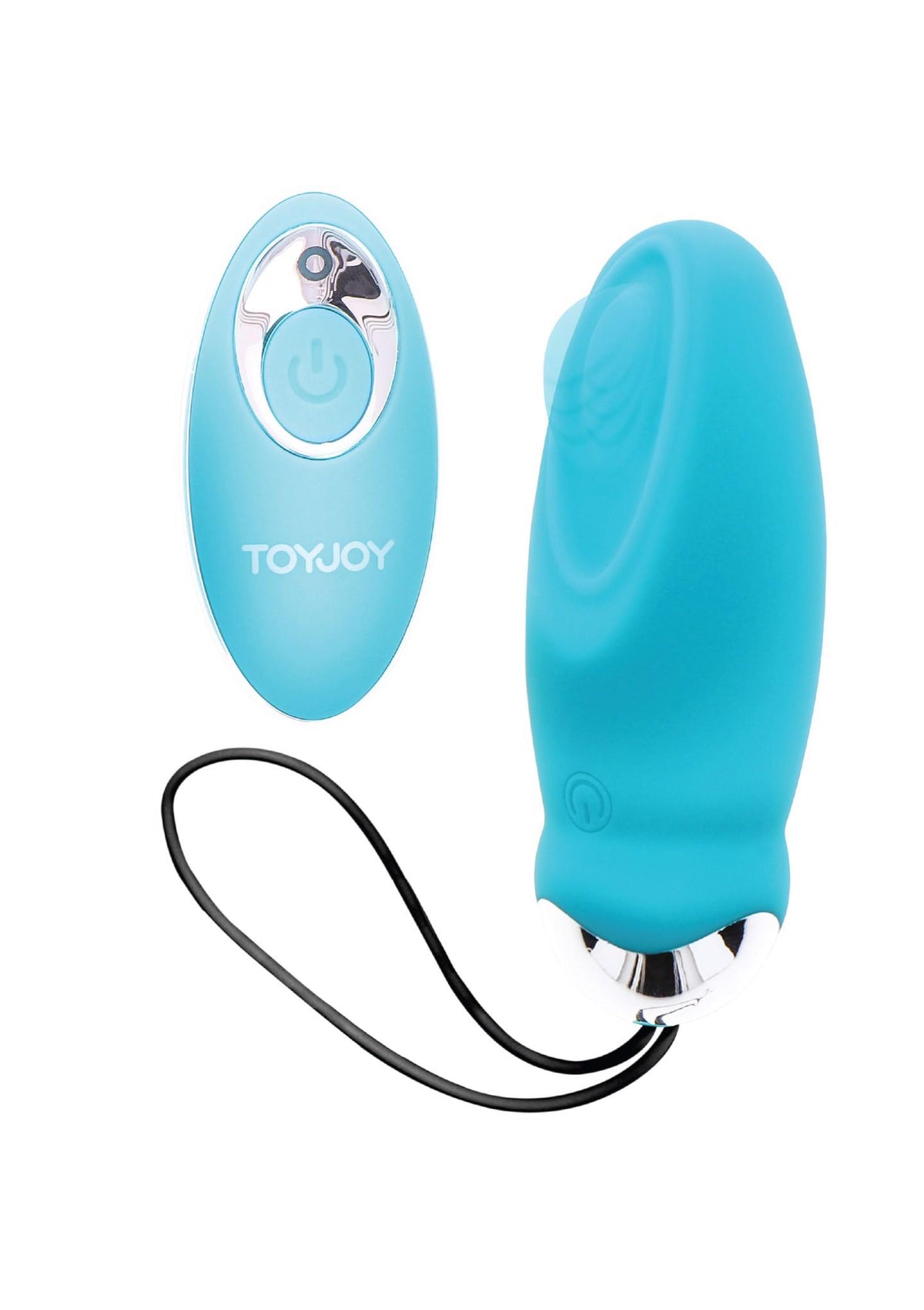 Ovetto vibrante I'm so Eggcited 7 funzioni – con telecomando, ricaricabile, blu | ToyJoy