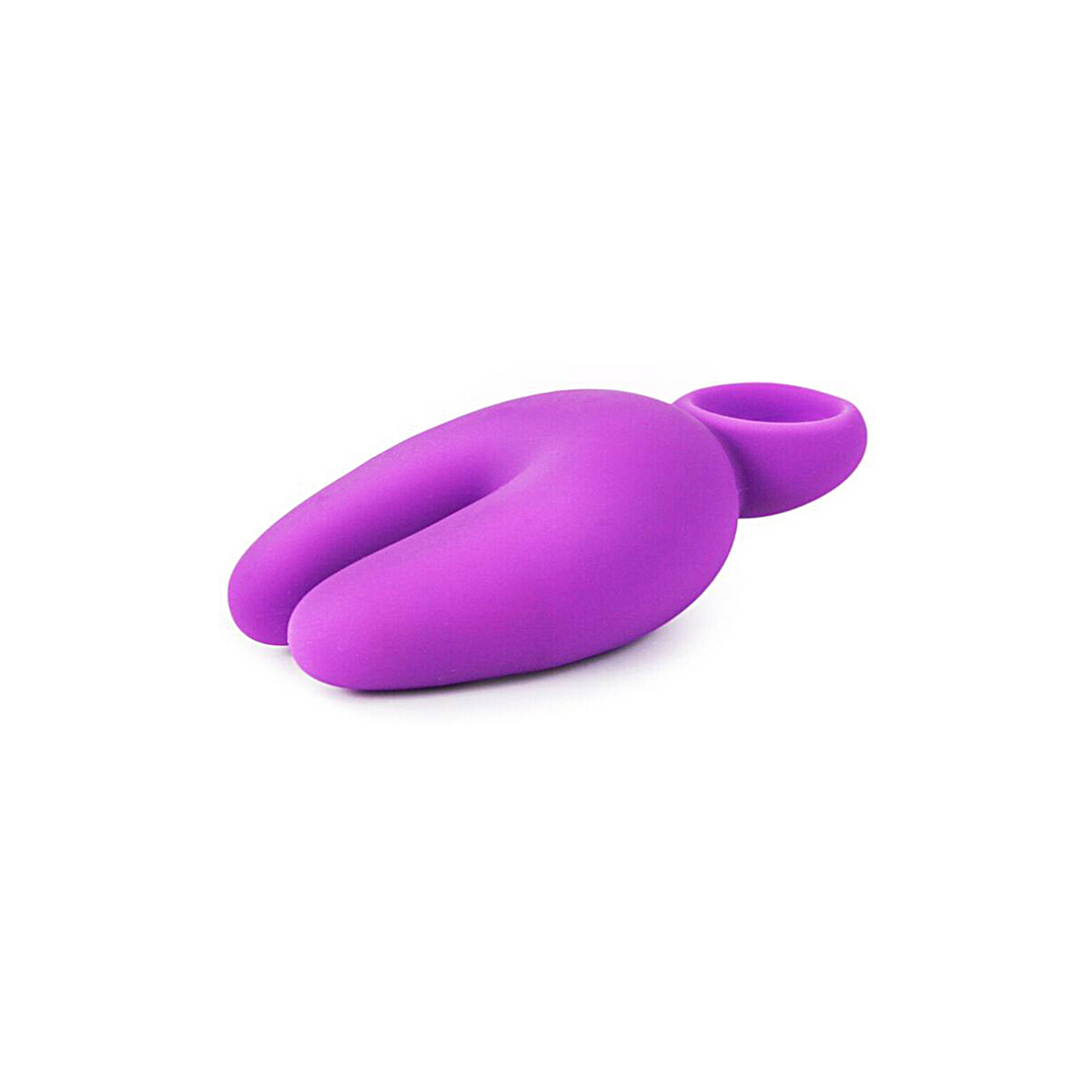 Vibromasseur pour doigt Elite Clio Multifunctional 9 fonctions – double, violet | Topco