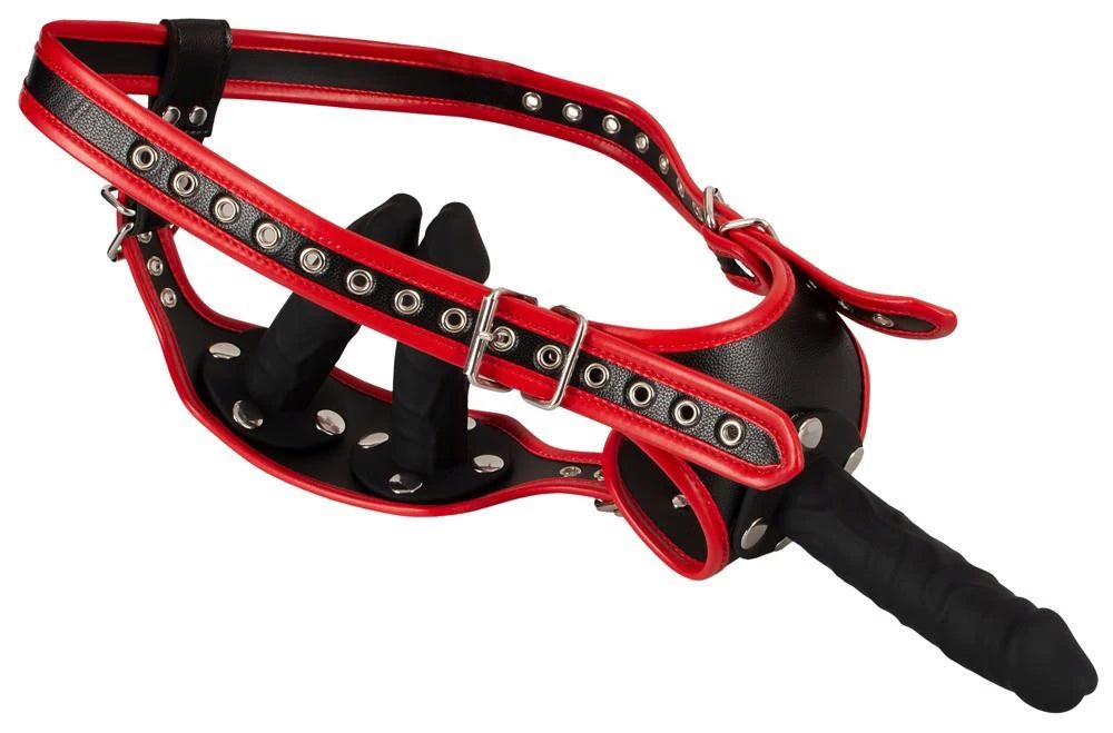 Arnés strap-on – negro 24931871111 | Bad Kitty